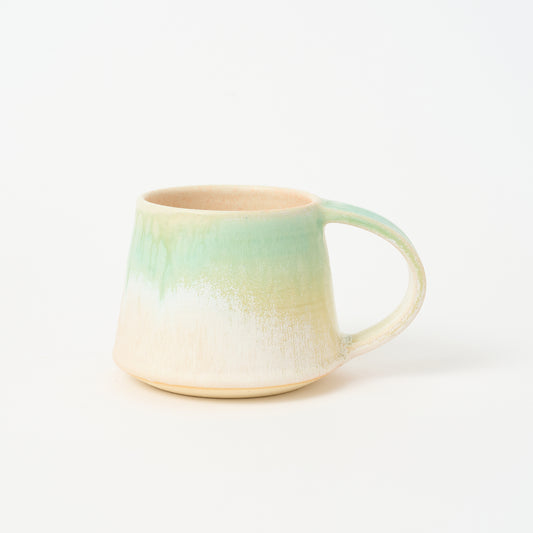 Azu Aoyagi　MUG 005（グリーン×ホワイト）
