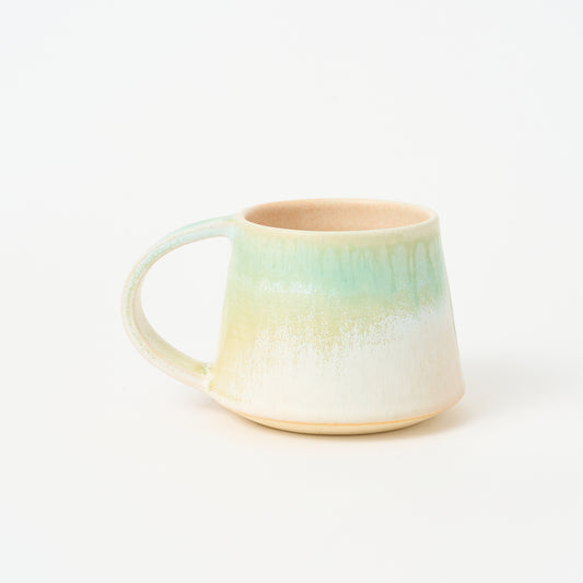 Azu Aoyagi　MUG 005（グリーン×ホワイト）