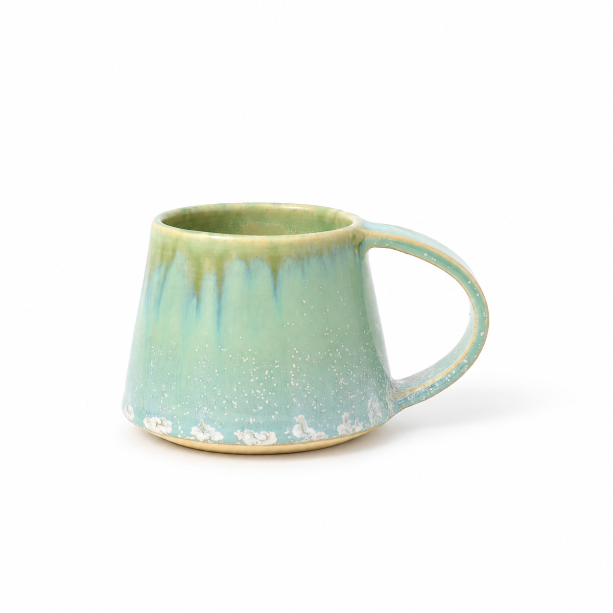 Azu Aoyagi MUG 001（グリーン）白背景 商品写真 1