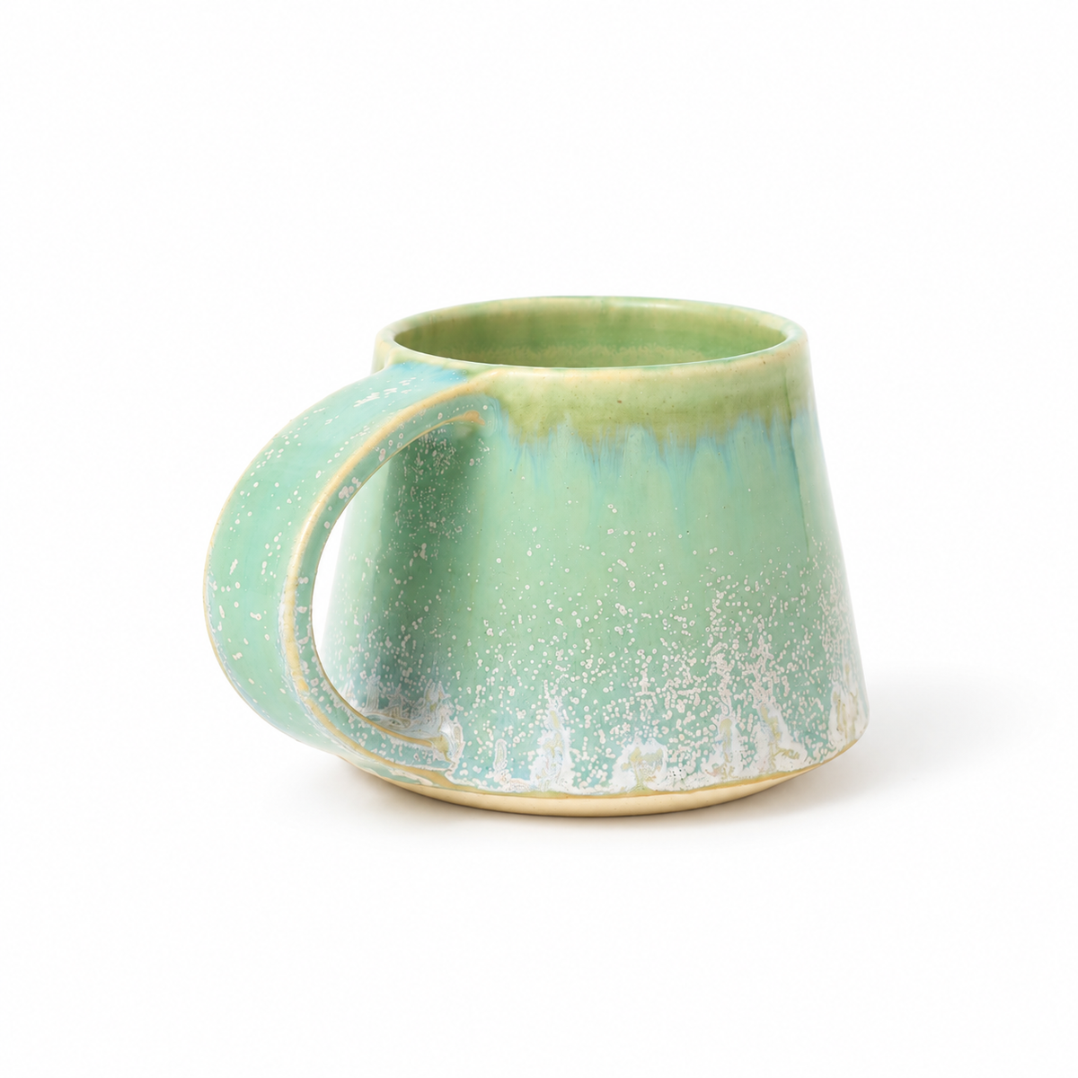 Azu Aoyagi MUG 001（グリーン）白背景 商品写真 3