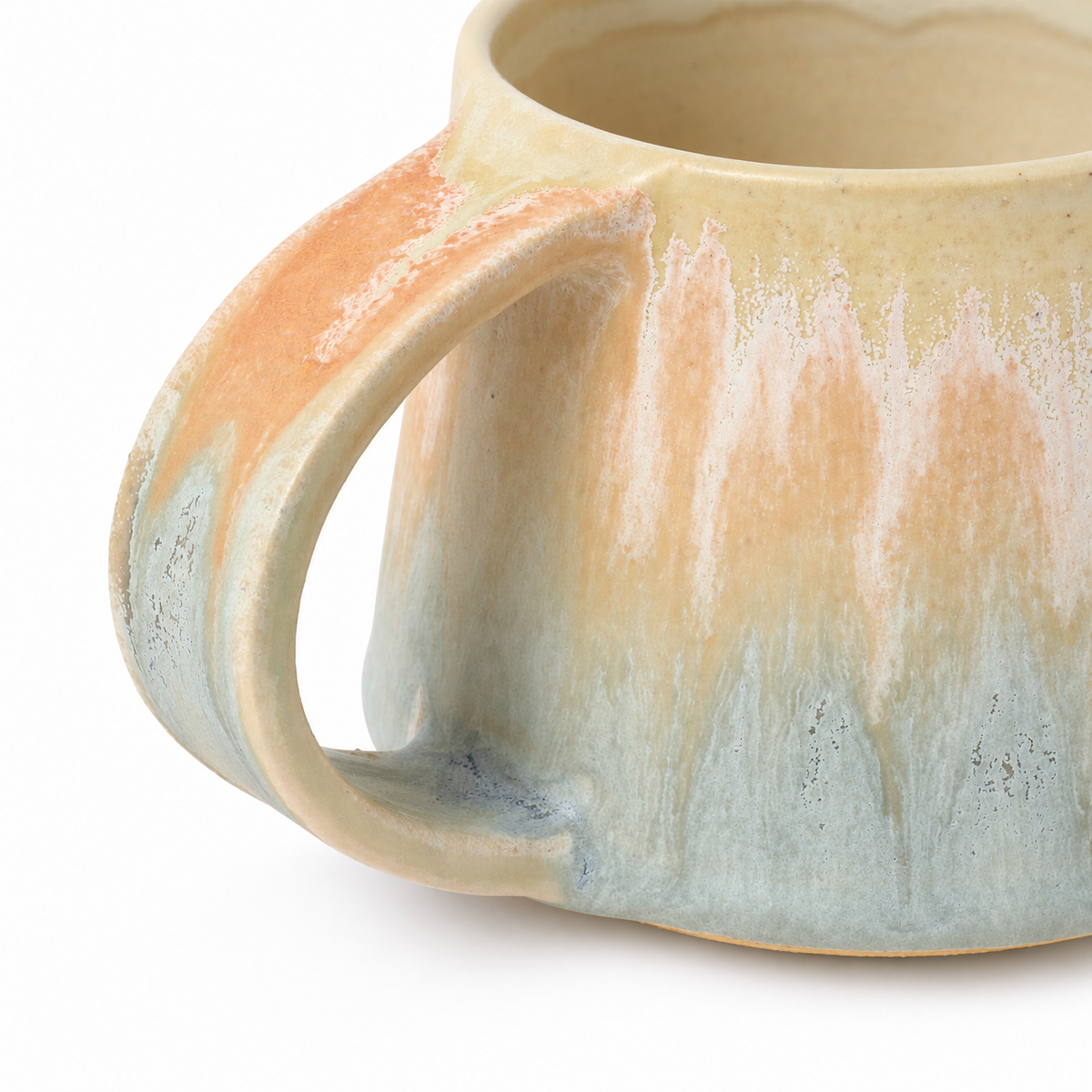Azu Aoyagi MUG 002（ベージュ）持ち手の拡大